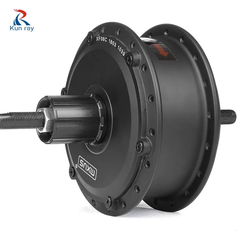 24V 36V 48V 250W Brushless Gear Hub Motor for E-bike Rear Cassette Wheel Motor