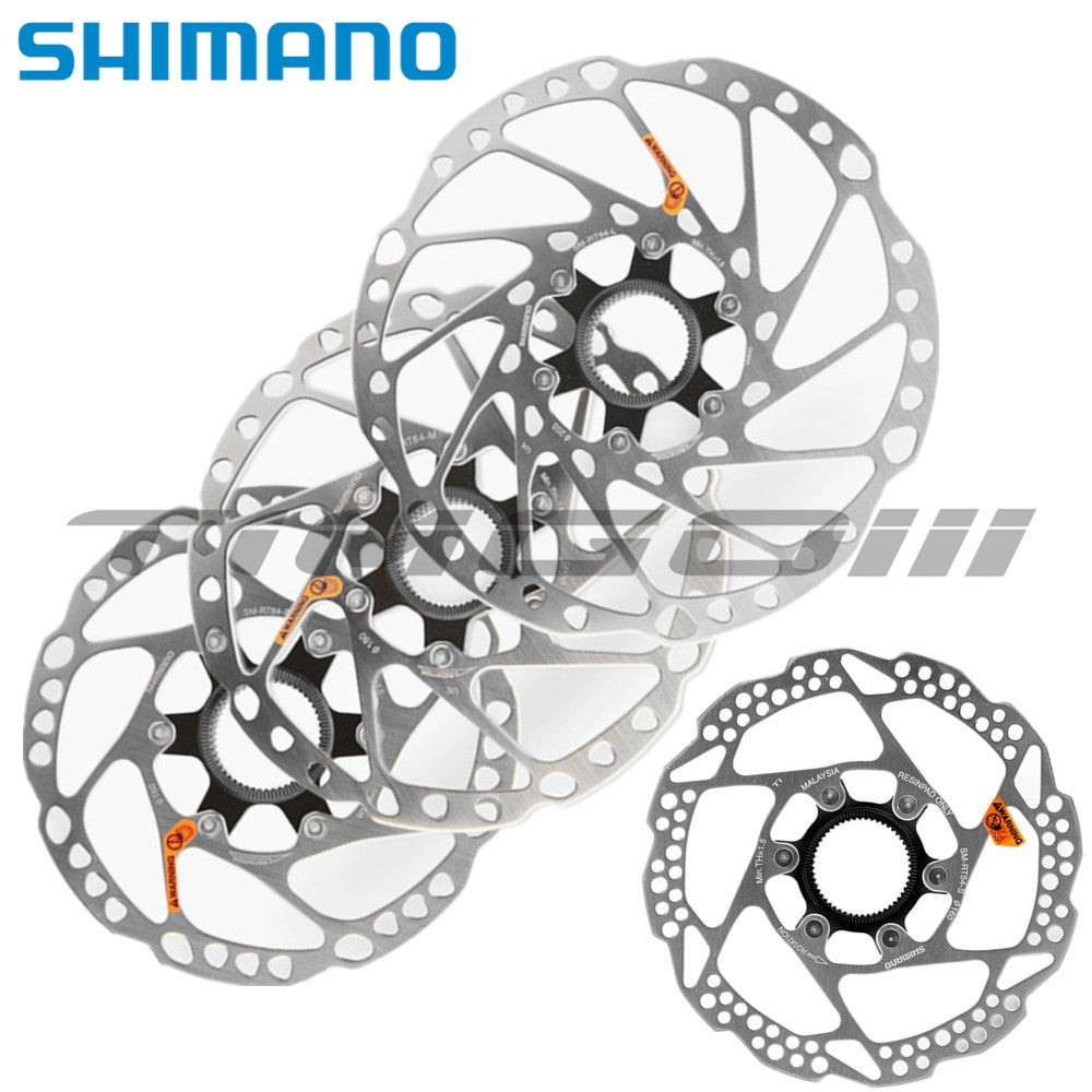 Shimano Deore SLX SM-RT54 SM-RT64 Disc Brake Rotor Center Lock 160mm 180mm 203mm