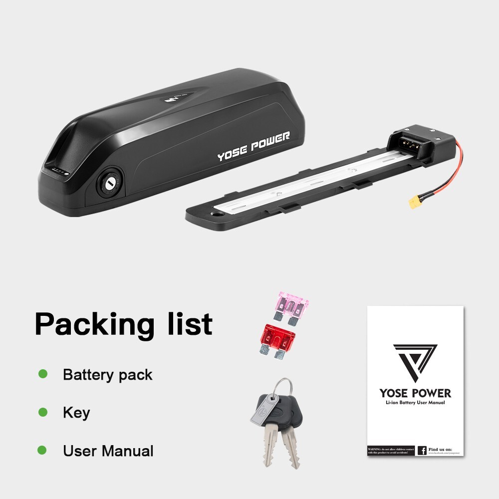 48V 14Ah Lithium Ebike Battery 48V RAD POWER Battery Rad External Battery Pack