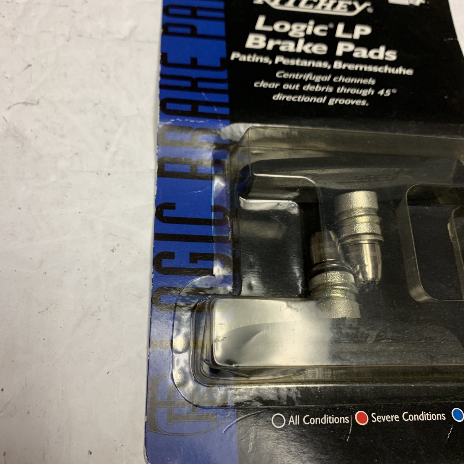 NOS Ritchey Logic LP World Champion Mountain Bike Brake Pads Black Post Mount