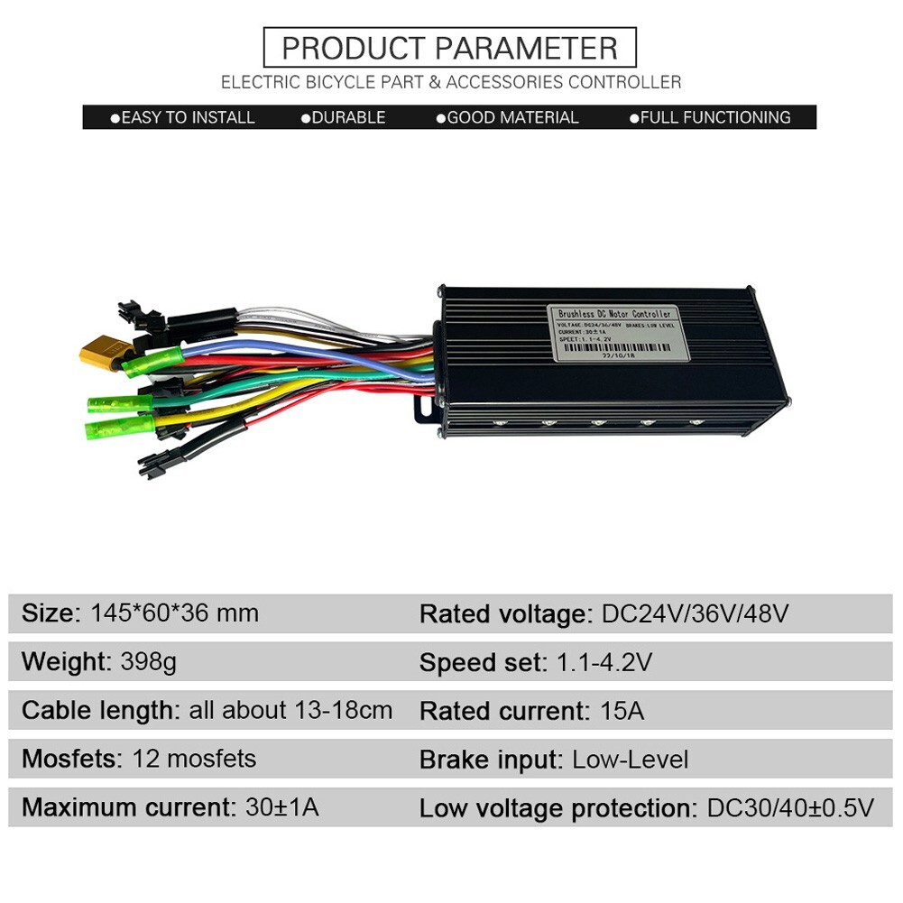 Powerful Upgrade For Your E Bike Motor With 750/1000W Controller Set And 8-PAS