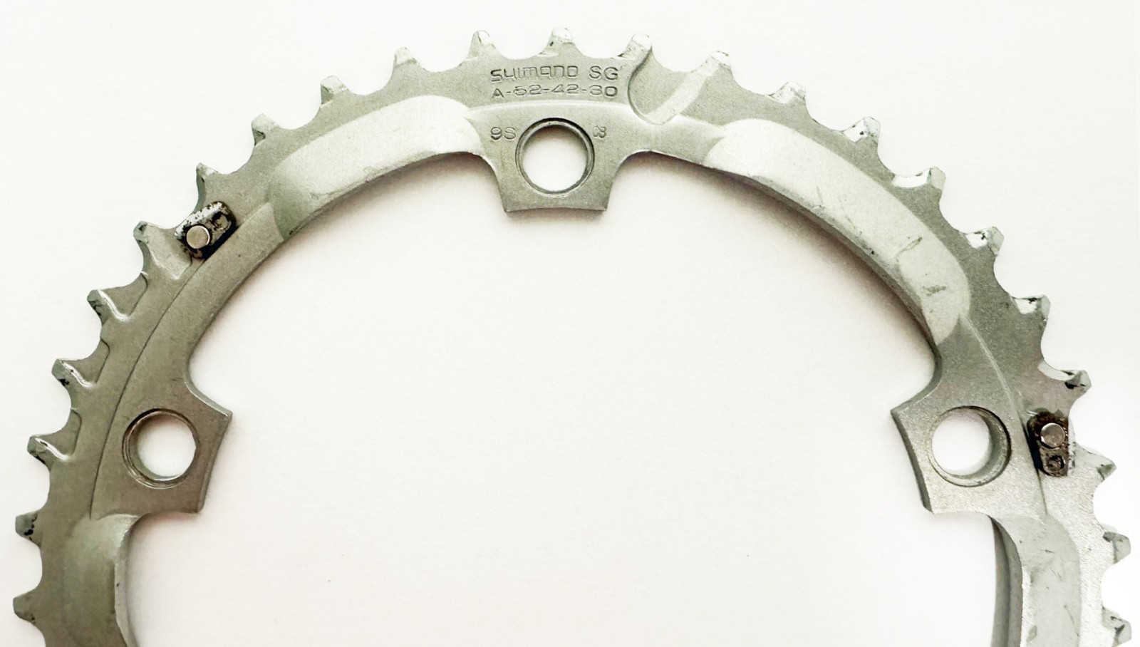Shimano SG 42-Tooth 130 bcd Chainring for A triple 52-42-30 – used