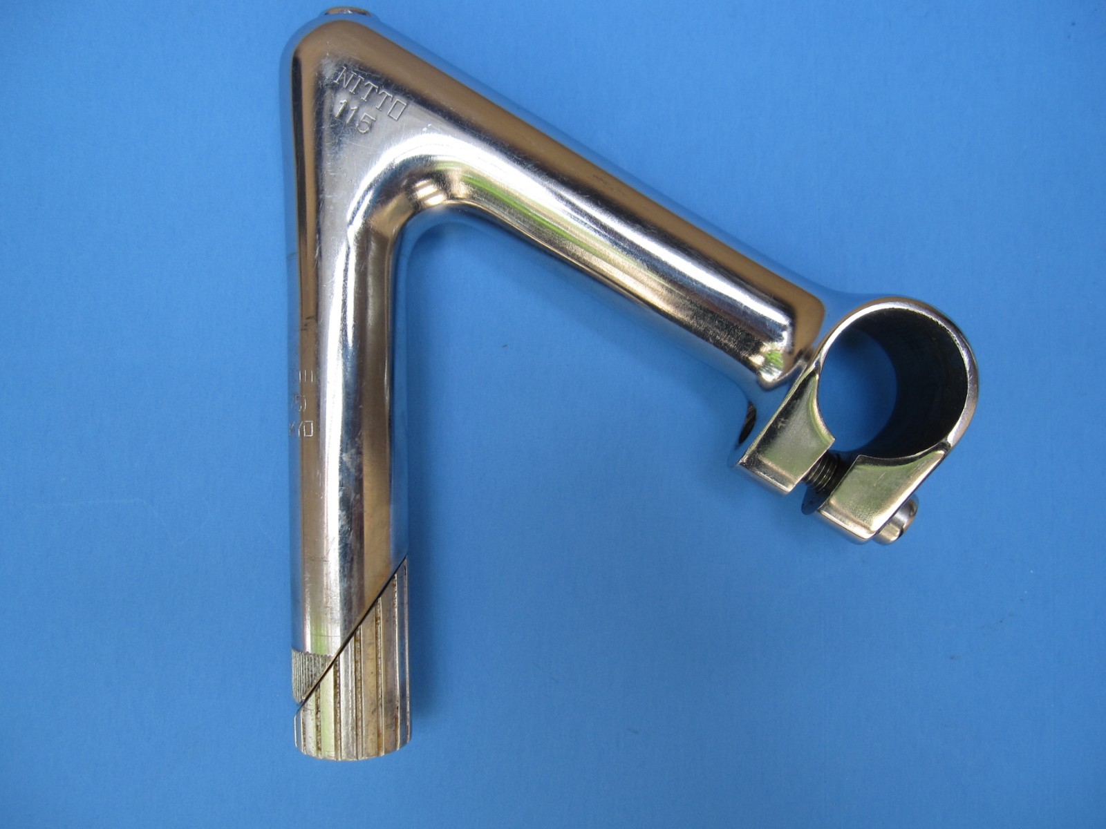 vintage Nitto NJS track stem 1″ (22.2), 115mm length, 25.4mm clamp