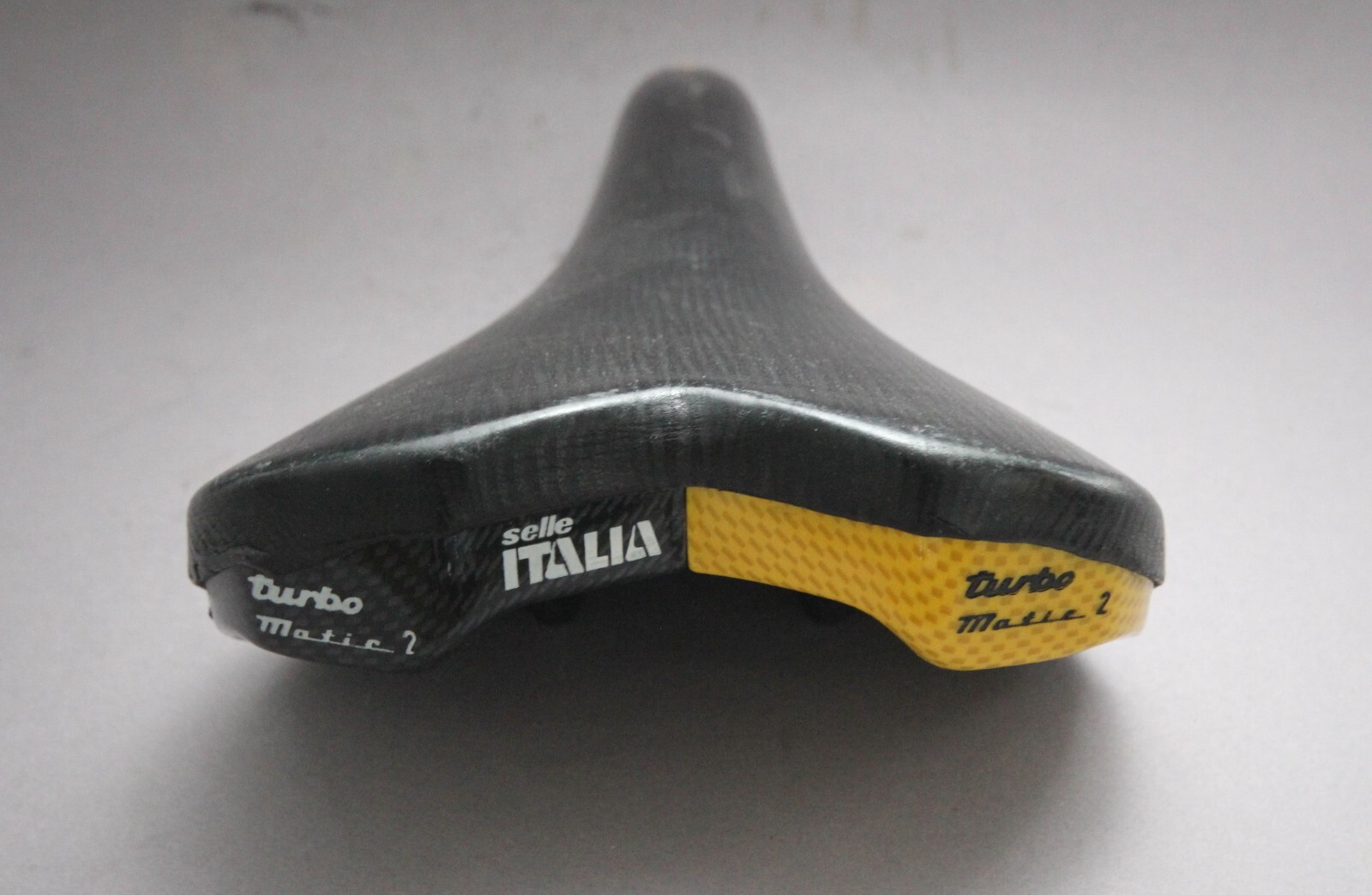 Selle Italia Turbo Matic 2 Saddle / Black / 367g / 1997 / Sattel Schwarz