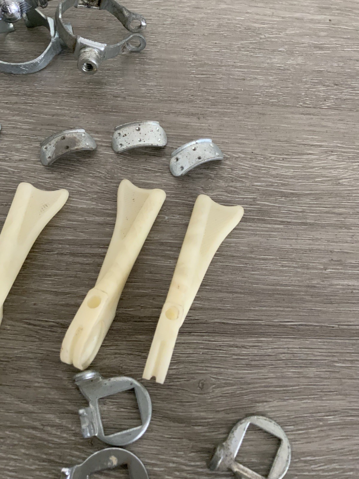 SIMPLEX SHIFTER PARTS ASSORTED ABLINO SHIFTERS MOUNTING BOSSES HARDWARE