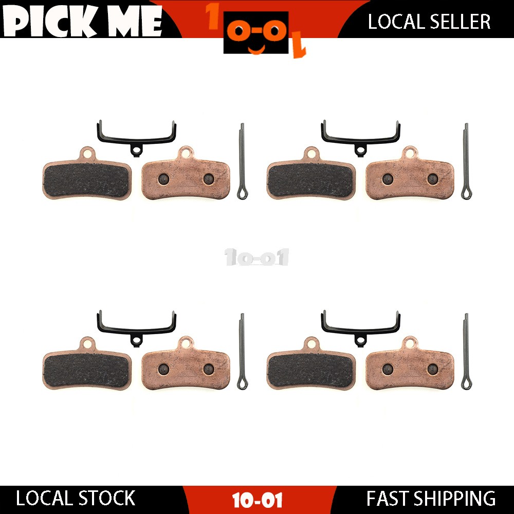 4 Pairs Sintered Bicycle Bike Disc Brake Pads For Tektro Gemini SL HD-M535