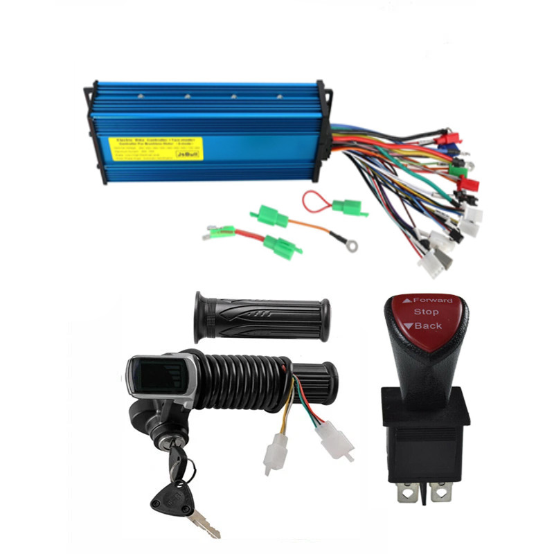 48V-64V 1000W-1800W Brushless 3 Speed Controller Throttle ATV Scooter Dirt Bike