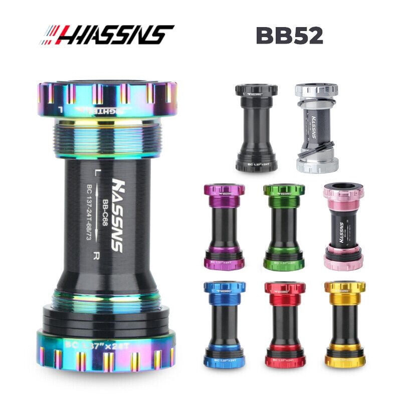 Road MTB Bike Bottom Bracket M68 Threaded BB92 Press 68/73mm Fit Shimano/SRAM