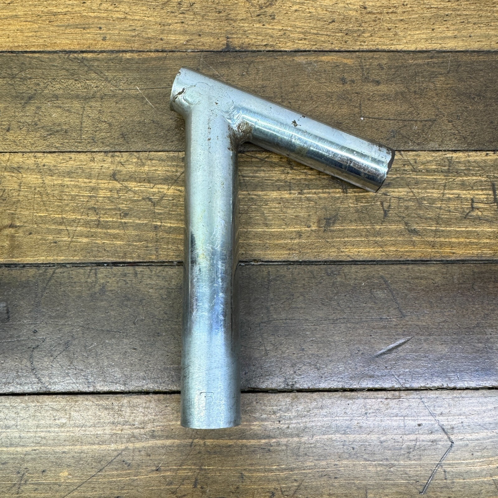 Lucky 7 Seatpost Prewar Seven Vintage Steel Bike Post Torrington T Stamp 25.4