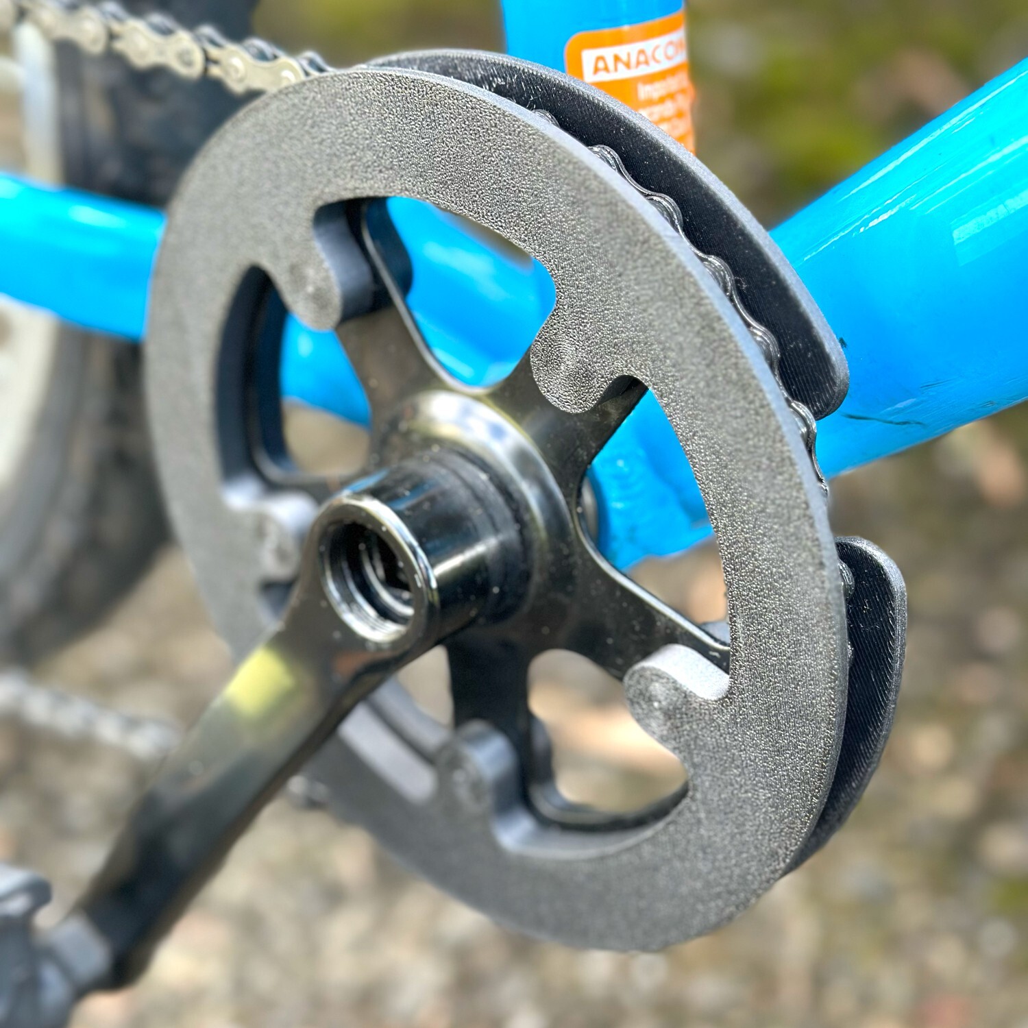 Crank wheel and chain cover guard for kids bike