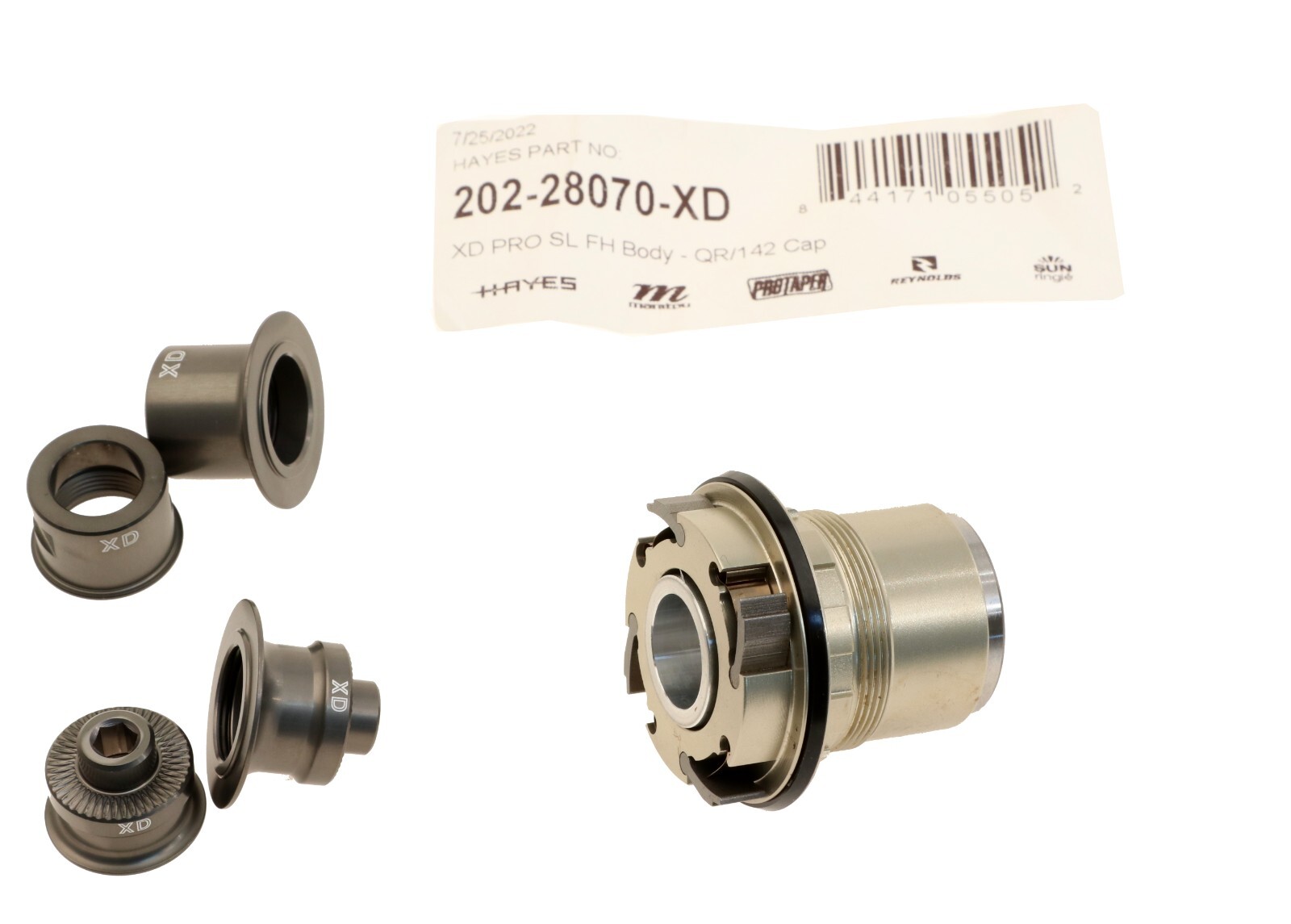 Sun Ringle XD Pro SL Freehub Body w/ QR + 12x142mm End Caps SRAM XD 11/12s NEW