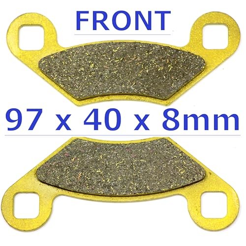 Front Rear Brake Pads for Polaris Sportsman 570 EFI X2 570 SP Forest Tracker