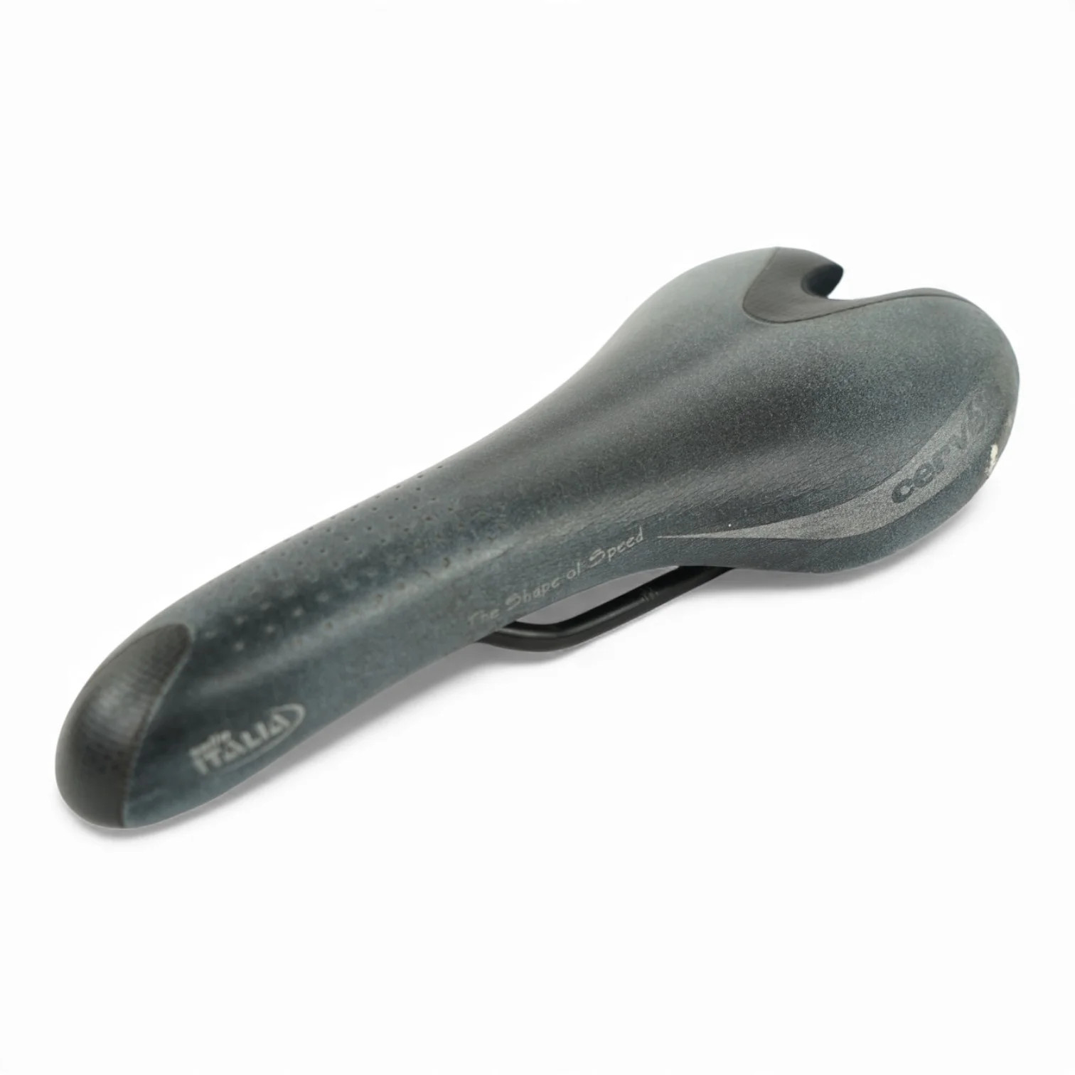 Selle Italia Cervelo Branded Saddle Leather Manganese Rails Triathlon Bike Seat