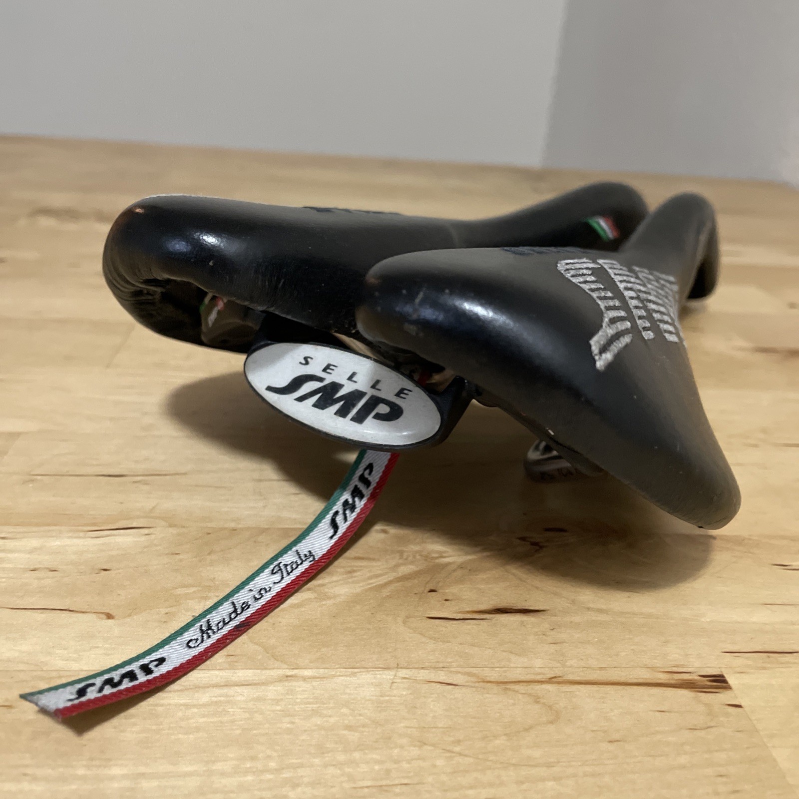 Selle SMP Pro Black Saddle Excellent Condition Made in Italy 150 x 280mm