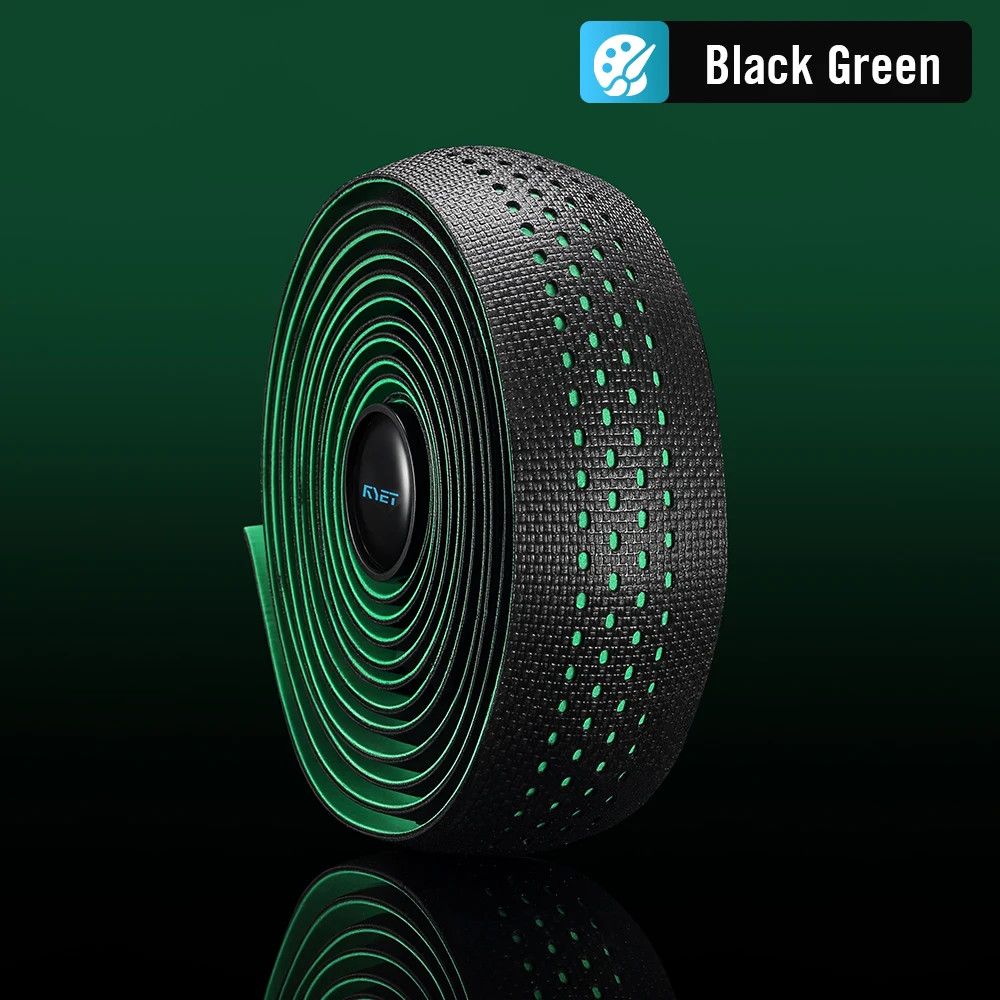 RYET Road Bike Bar Tape Gel Padding Anti-Slip Handlebar Wrap 2150mm 9 Colors