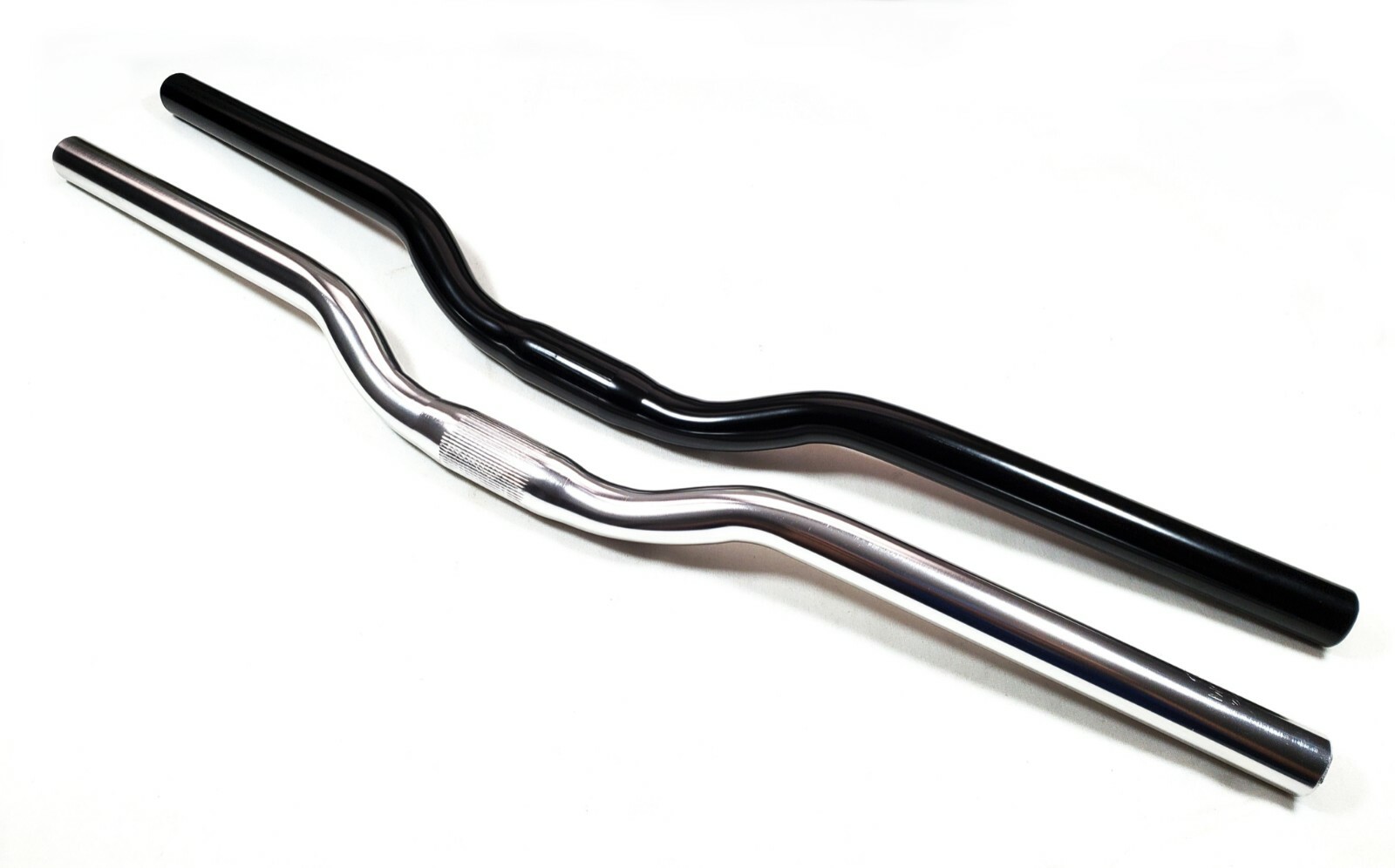GDi Alloy 40mm Riser Handlebar 25.4mm Black Silver
