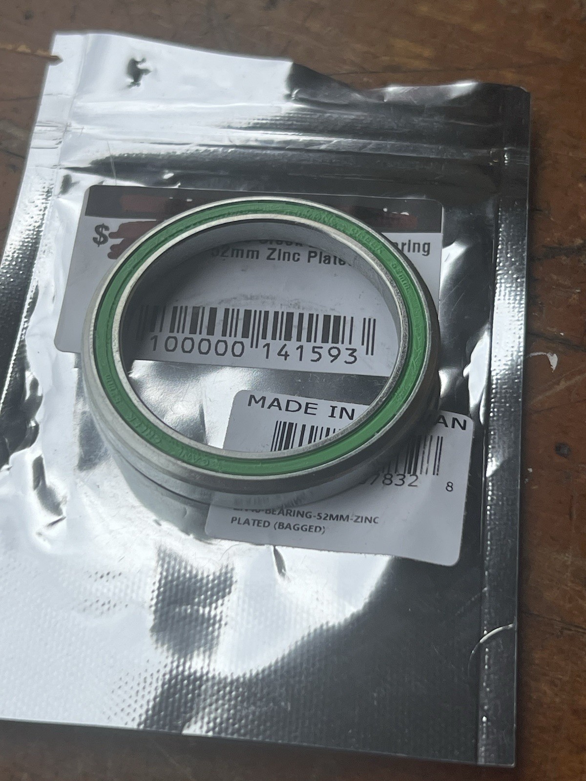 Cane Creek ZN40 Series Sealed Cartridge Headset Bearing Set 52mm 36°/45°