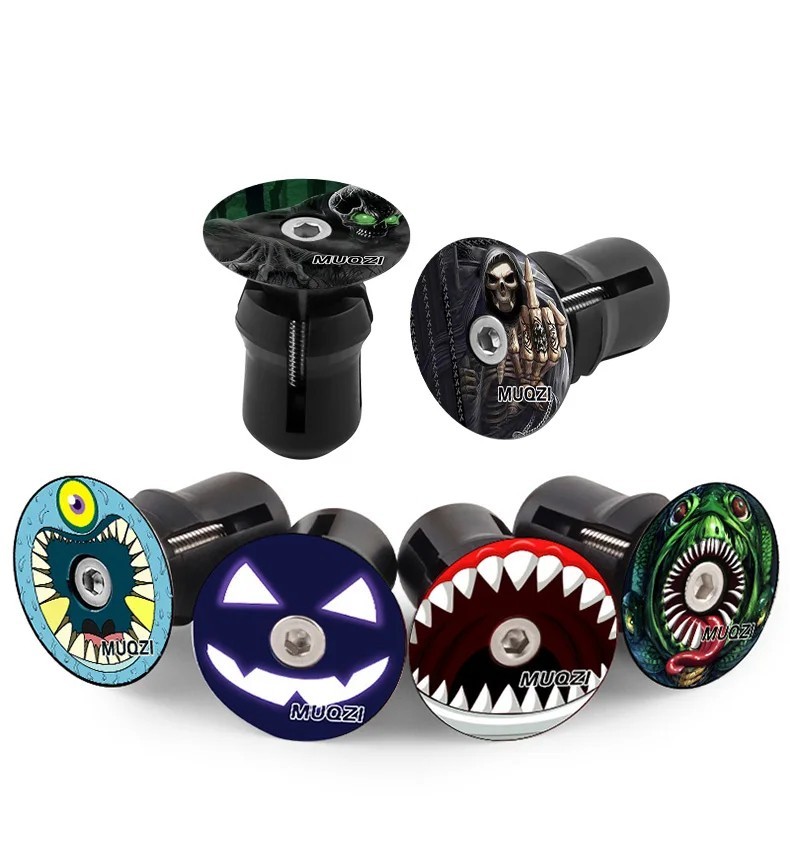 Handlebar End Plugs MTB Road BMX Folding Bike Handle Bar End Cap Cover Bicycle