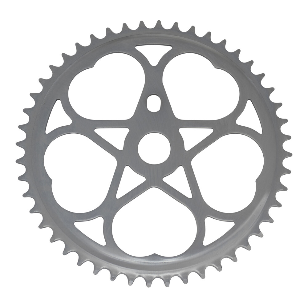 BICYCLE CHAINRING JS-S 48t 1/2 X 3/32 Chrome LOWRIDER CRUISER BIKE