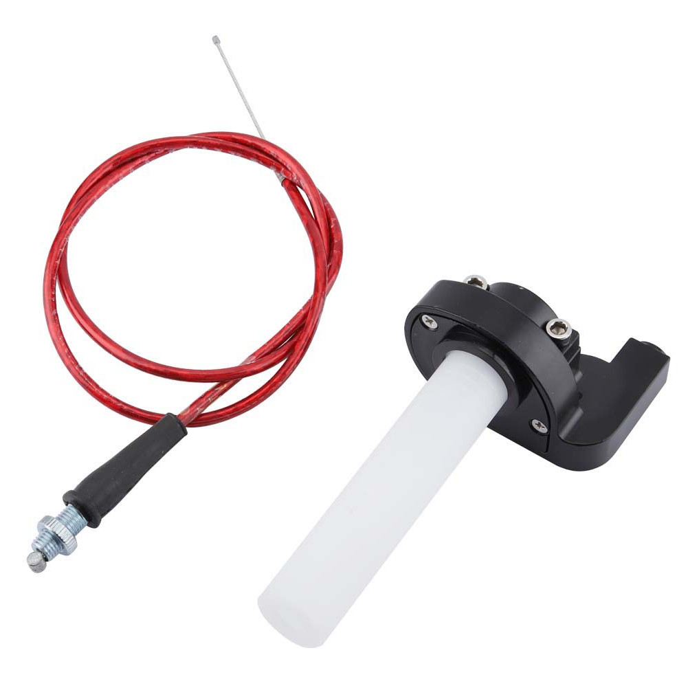 4.5 Inch Quick Action Turn Twist Handlebar Throttle Grip Twist With Cable F AHTM