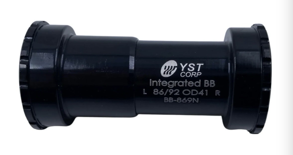 YST Press Fit Threaded Bottom Bracket | Shimano | 86/92 | 41mm | BB-869N