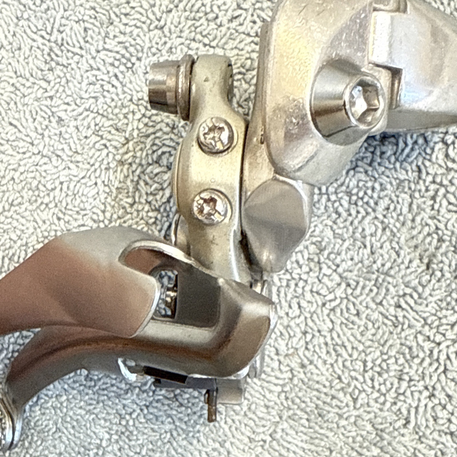 Shimano 105 Braze-on Front Derailleur FD-1055 with 31.8mm clamp 2×6,7,or8 [ssg]