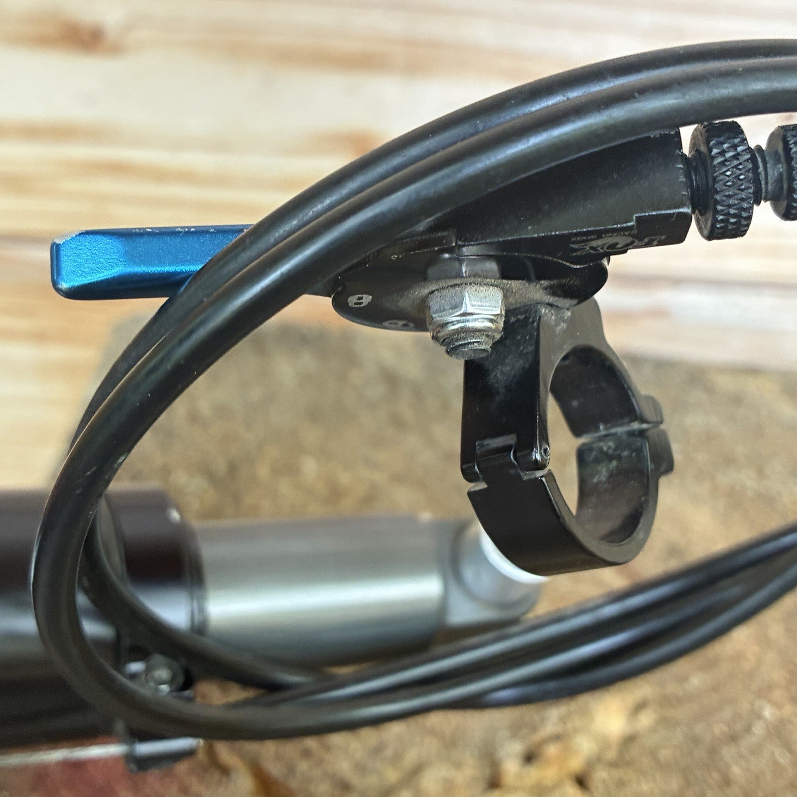 Fox Float RL Rear Shock 6.5” With Remote Lock Out lever Cable And Mounting Band