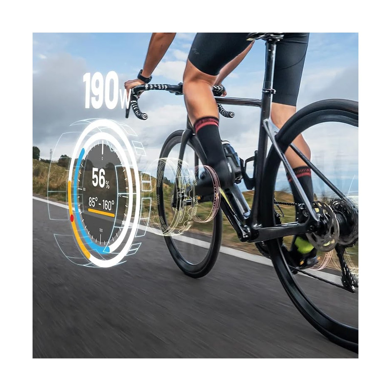 Favero Assioma PRO RS-1, Single-Sensing Side Pedal Based SPD-SL Road Cycling …