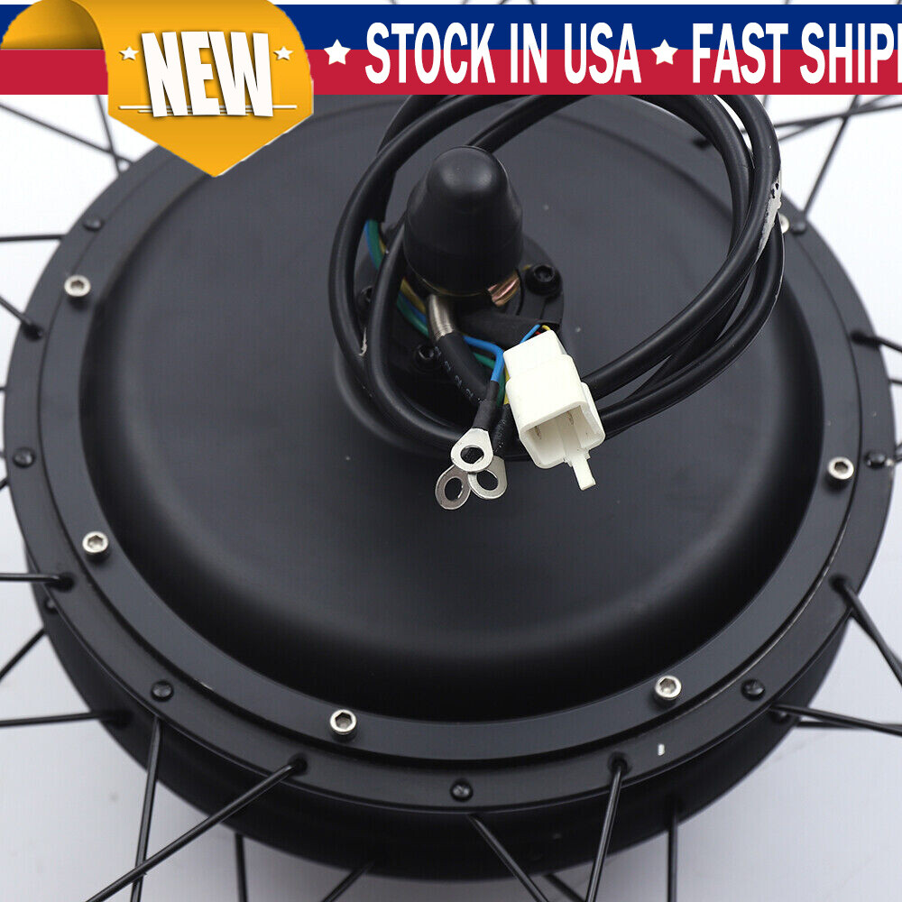 26″ Rear Hub Motor LCD E-Bike Electric Bicycle Conversion Kit Fat Tire 48V 1500W
