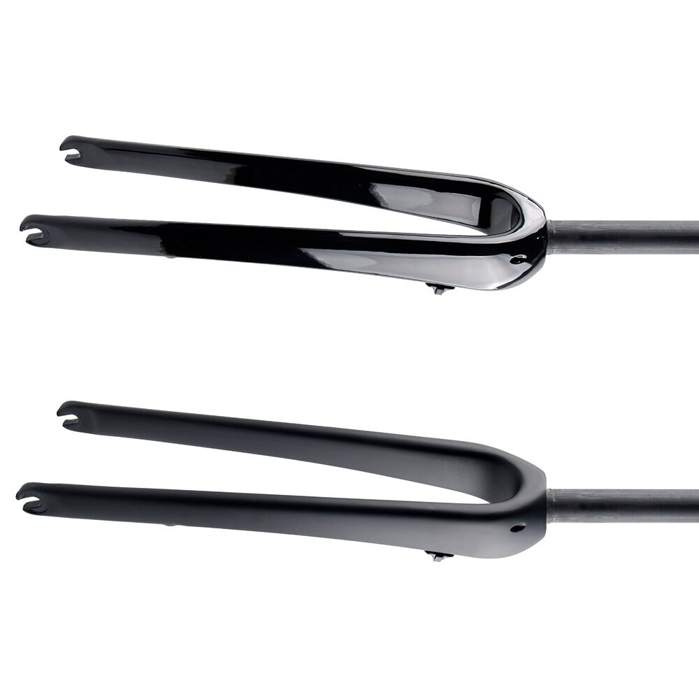 Full Carbon Gravel Road Bicycle Forks 700*42C QR or Thru Axle Disc Bike Fork