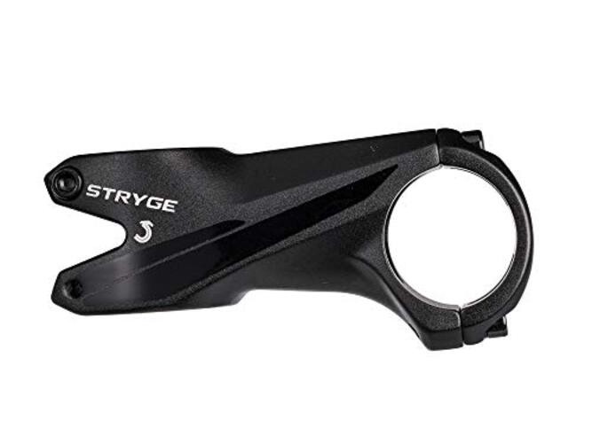 Stryge Bike Drop Stem -5 Degree Length, 35mm Bar Clamp, Mountain, 75mm Black