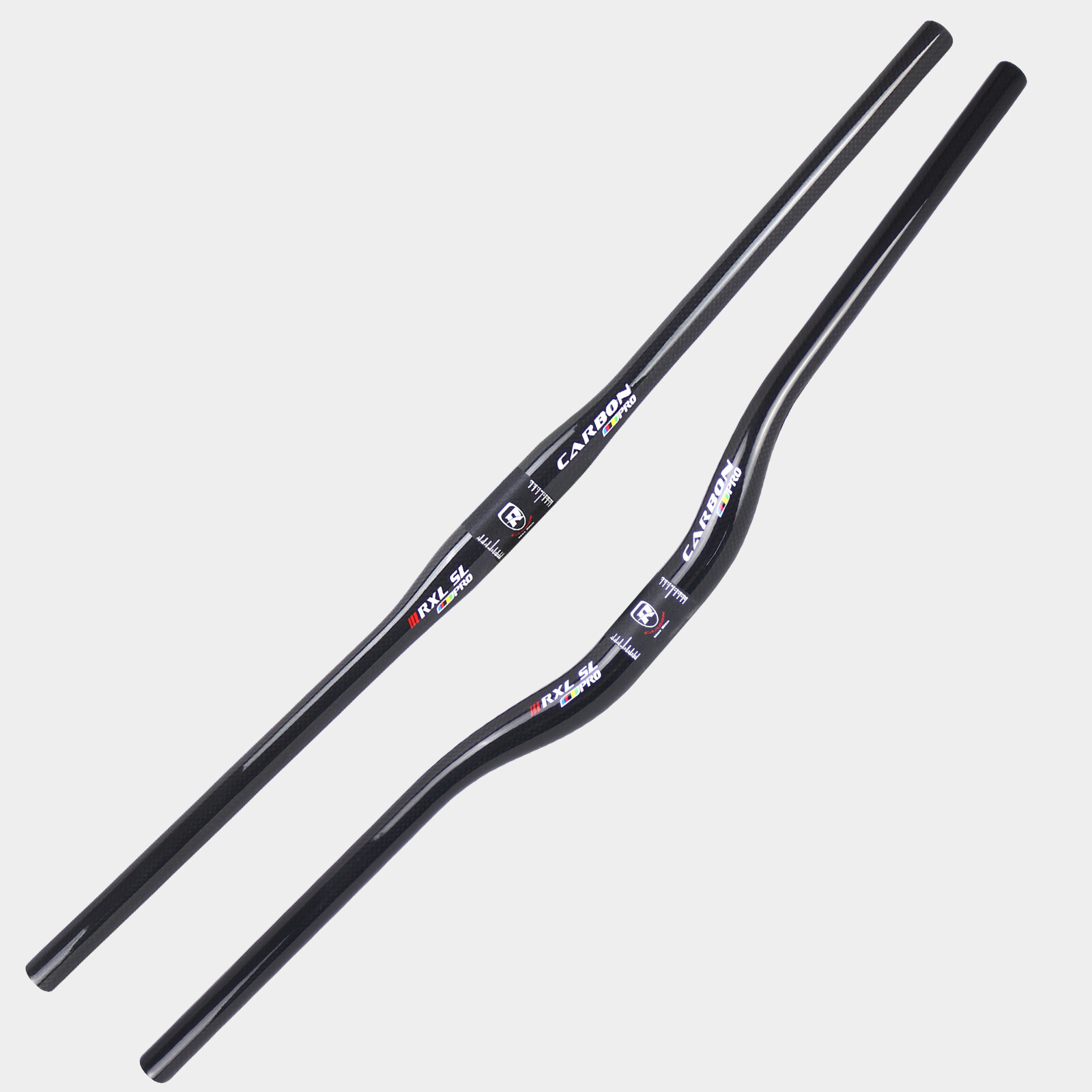 MTB Carbon Riser Handlebar 31.8*720/740/760mm Mountain Bike One-shaped Handlebar