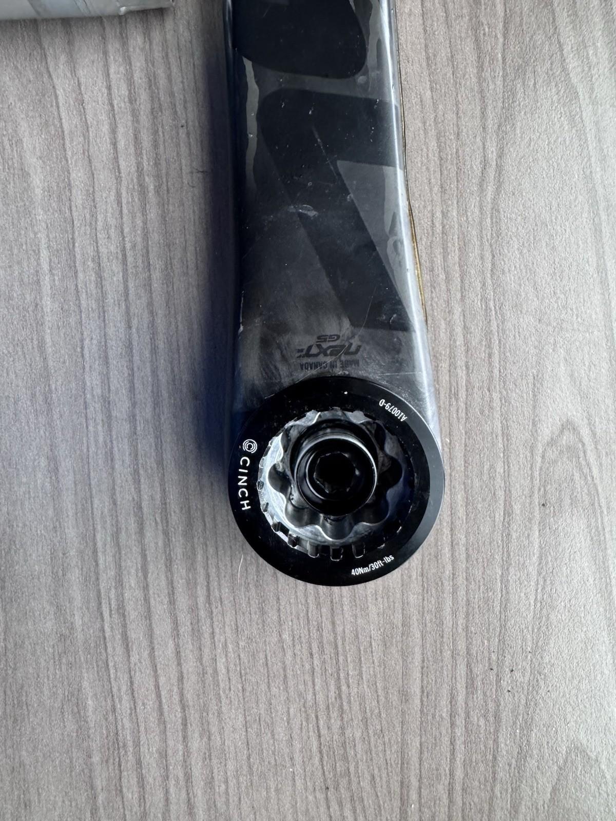 RaceFace Next SL G5 Crankset 175mm Direct Mount 136mm CINCH Spdle Interface 386g