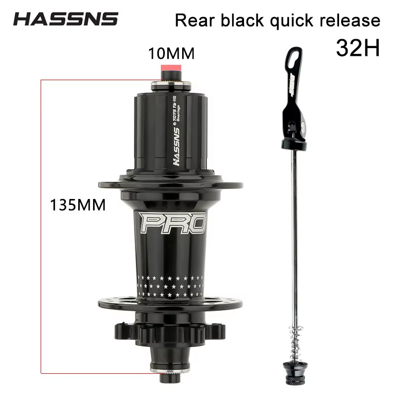 PRO7 Mtb Hub 32 24 Holes Bearing Mountain Bike Freehub Rear Hub 32H 24H Noisy Cu