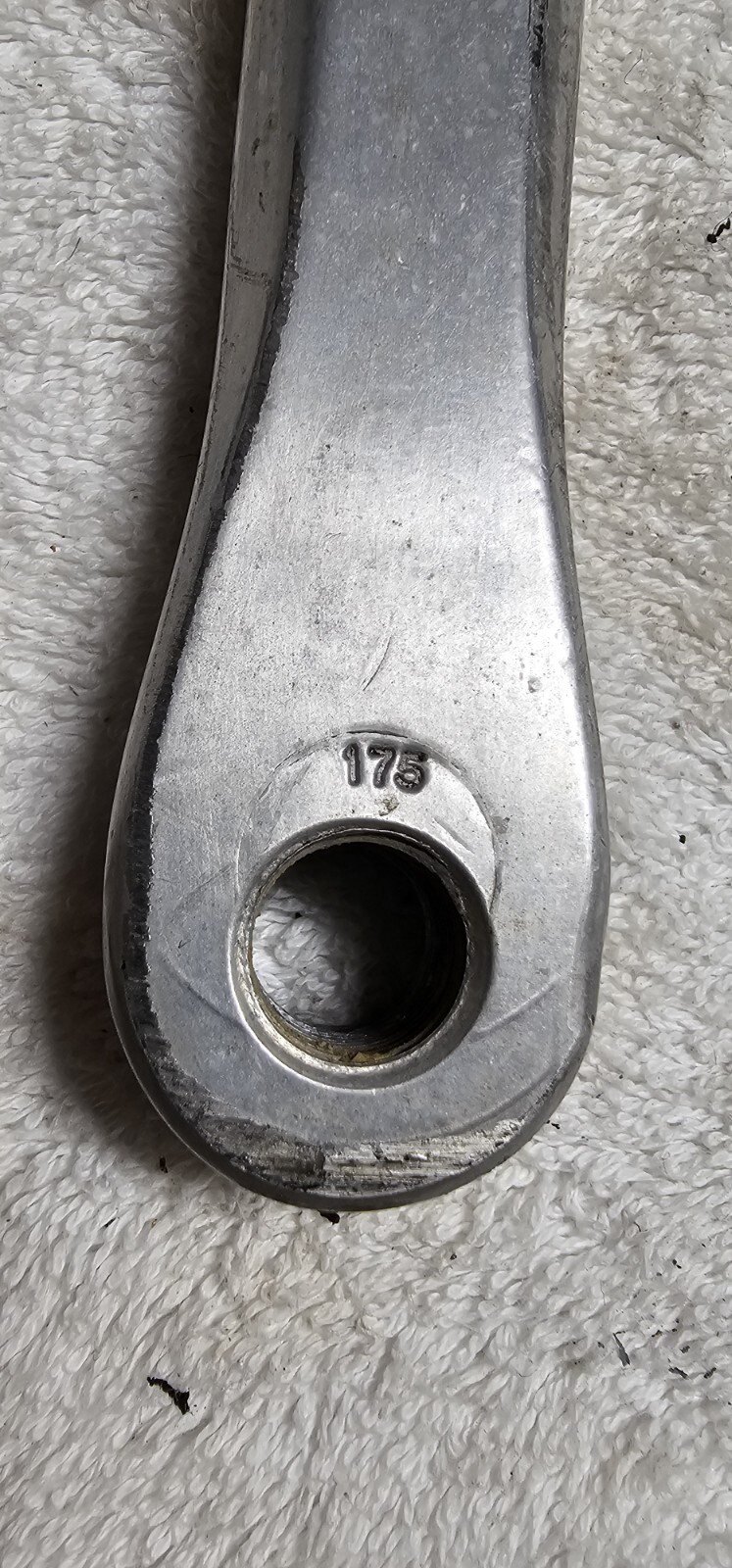 Vintage Sakae CR Turbine Crankset Triple 28-39-48 Mountain Touring Crank