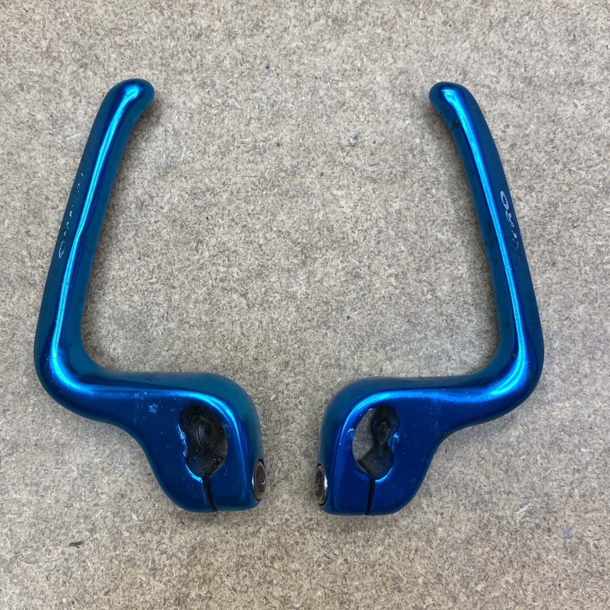 TEKTRO Brake Lever Extensions Turquoise Anodized 90’s MTB Vintage