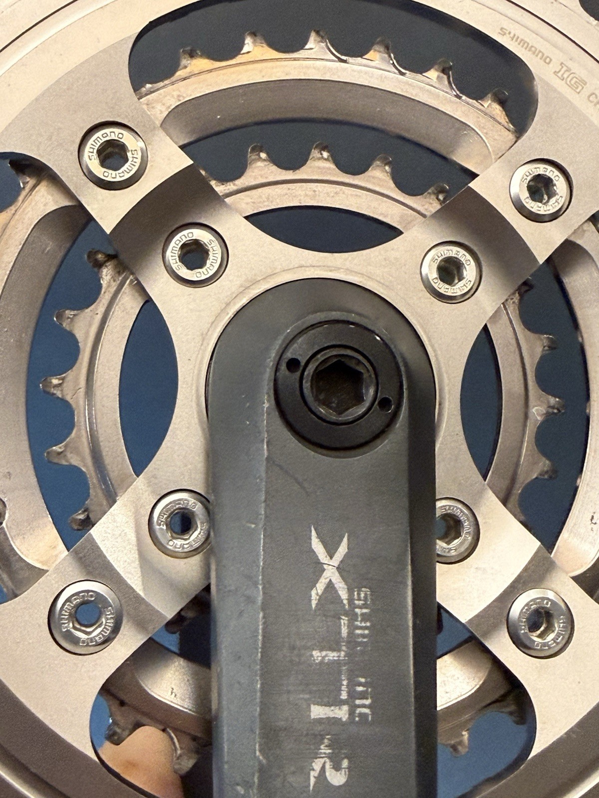 Shimano XTR FC-M951 Crankset – 180mm – w/ BB-M950 Bottom Bracket – Octalink V