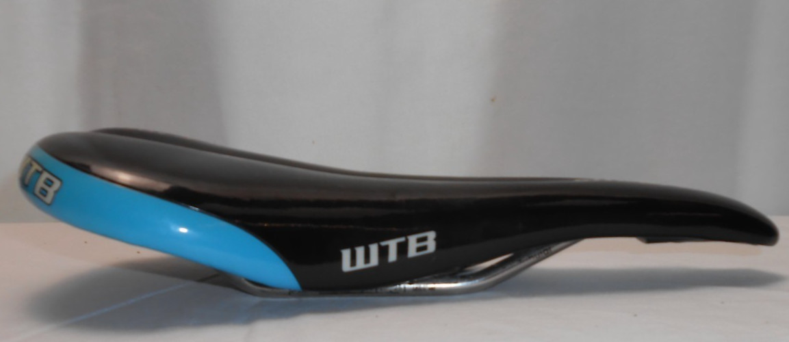 WTB Silverado Thinline Saddle Seat Black Silver CrMo Chromoly Rail Mountain Bike