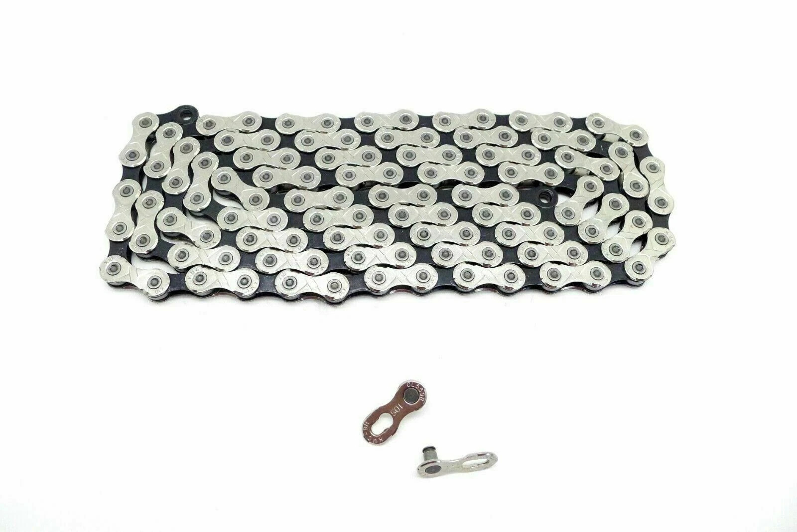 KMC X10 10 Speed Chain 114L (Silver/Black) x10.93