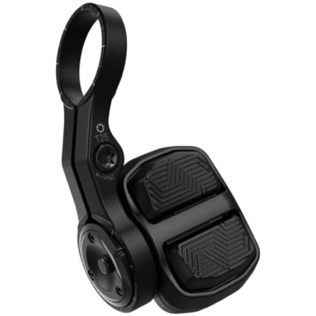 SRAM AXS POD D1 Electronic Controller w/ Discrete Clamp – Black, 2-Button