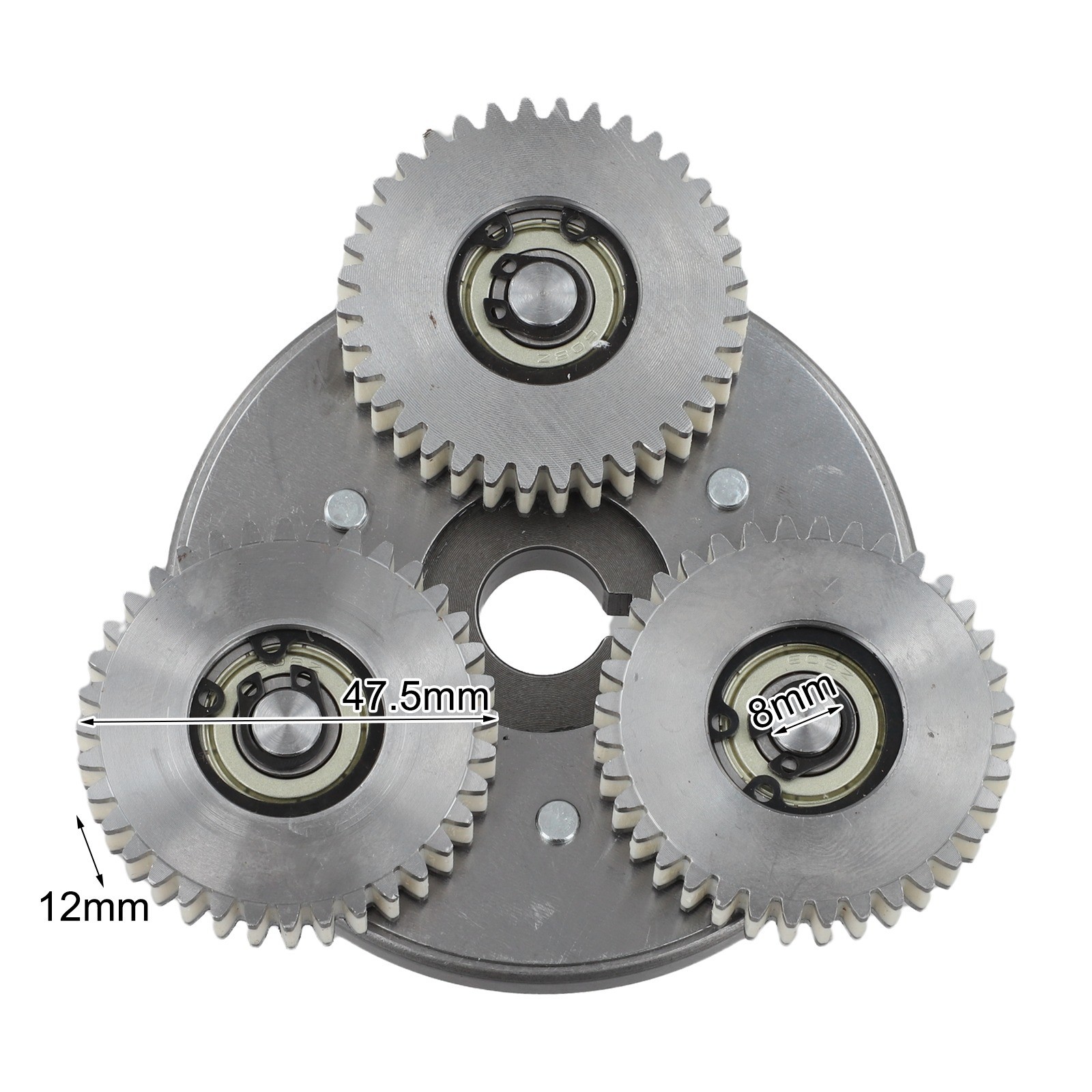 3PCS Motor Gear Set Long-term Use Reliability 58mm Planetary Wheelbase