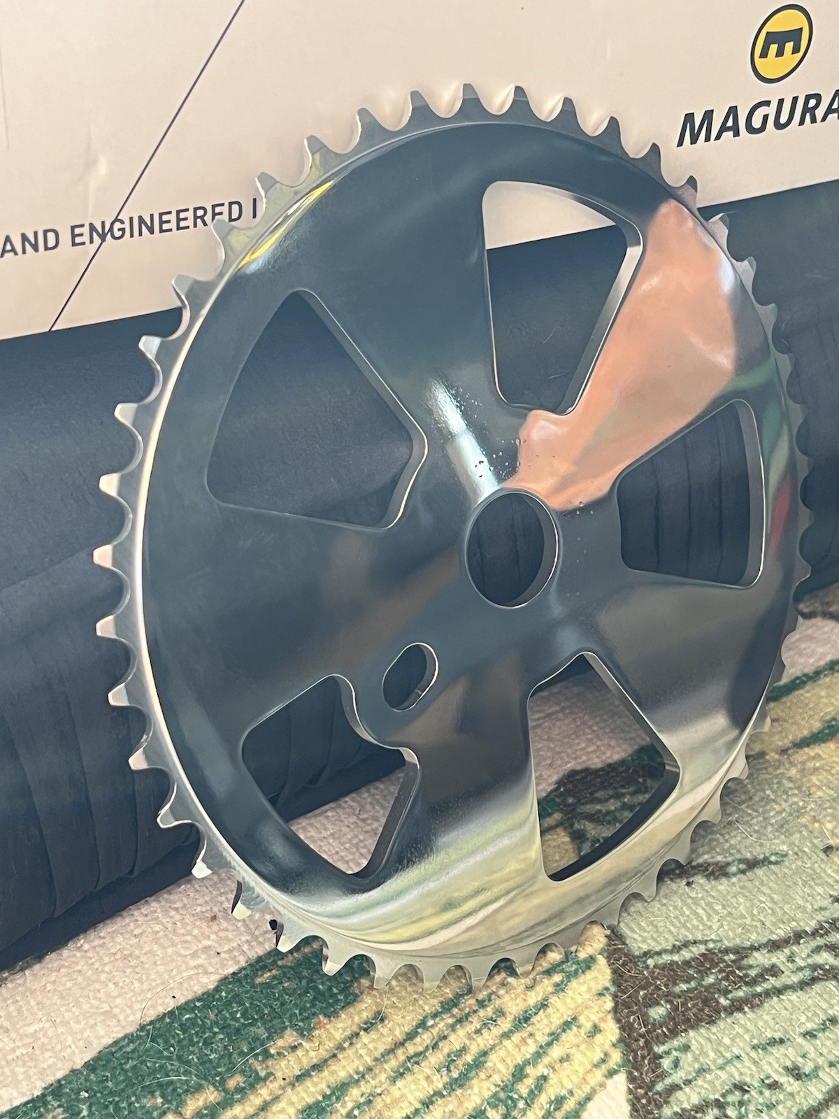 Ultra RARE TNT Retro Blade Retroblade 45t Bmx Vintage Sprocket Polished! New