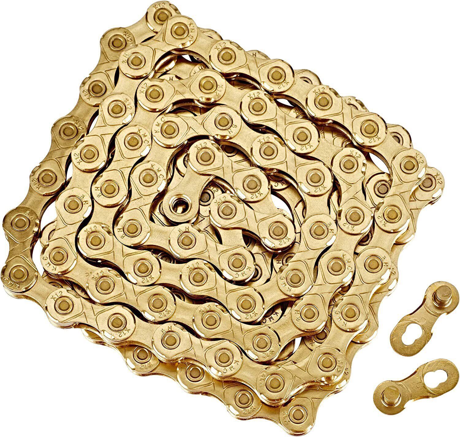 Shimano 12 Speed Silver CN-M8100 KMC 12 Speed Gold 126L MTB Road E-Bike Chain