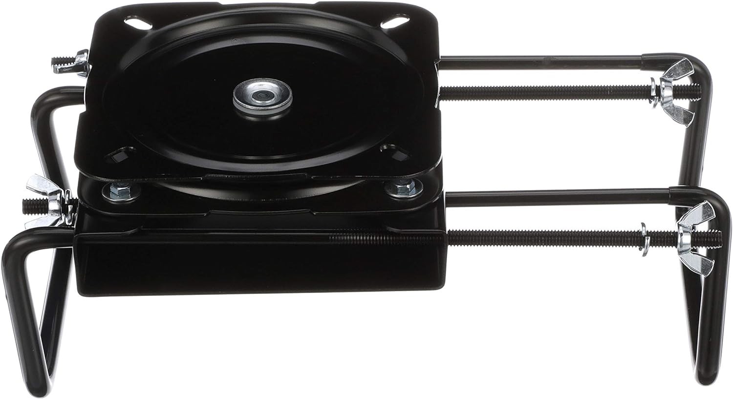 Durable Powder-Coated Steel Boat Seat Mount, Adjustable Height 7.5-18 inches