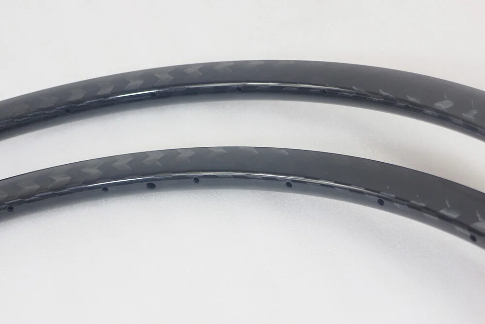 XC Race Gravel Mountain Bike 29er Asymmetrical Rims 12K Matt Glossy 28*25mm 2pcs