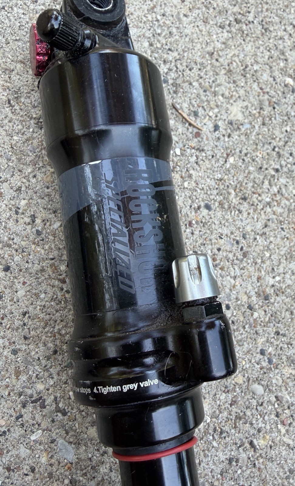 Specialized RockShox Brain Fade Rear Shock Epic Suspension Mountain Bike Autosag