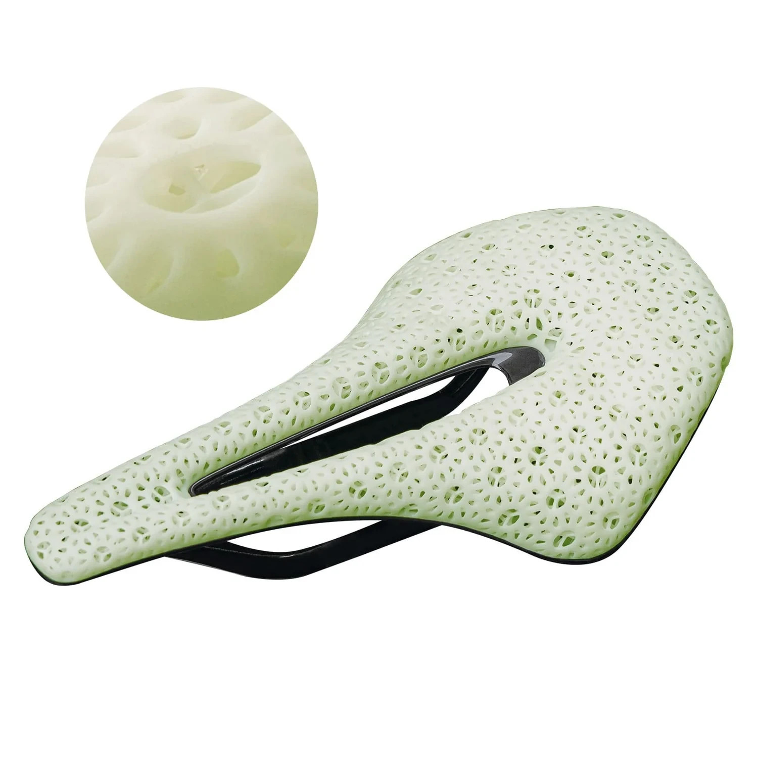 ROCKBROS Road Bike Saddle Breathable carbon 3d printed shock absorption