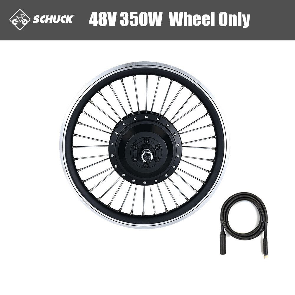 Electric Bike Motor Conversion Kit 36V 48V 350W Rear Rotate Wheel Motor Wheel