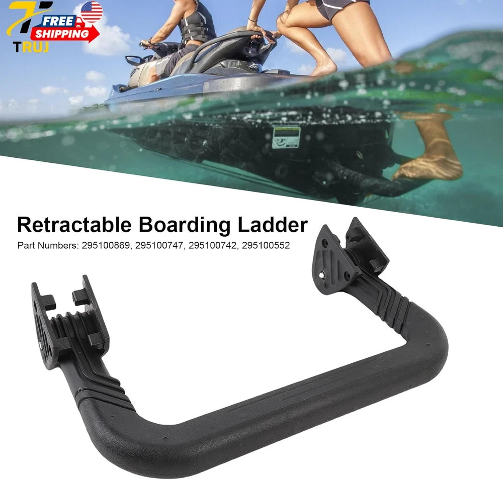 Retractable Boarding Ladder for Sea Doo RXT GTX GTR with Mounting Bracket NEW