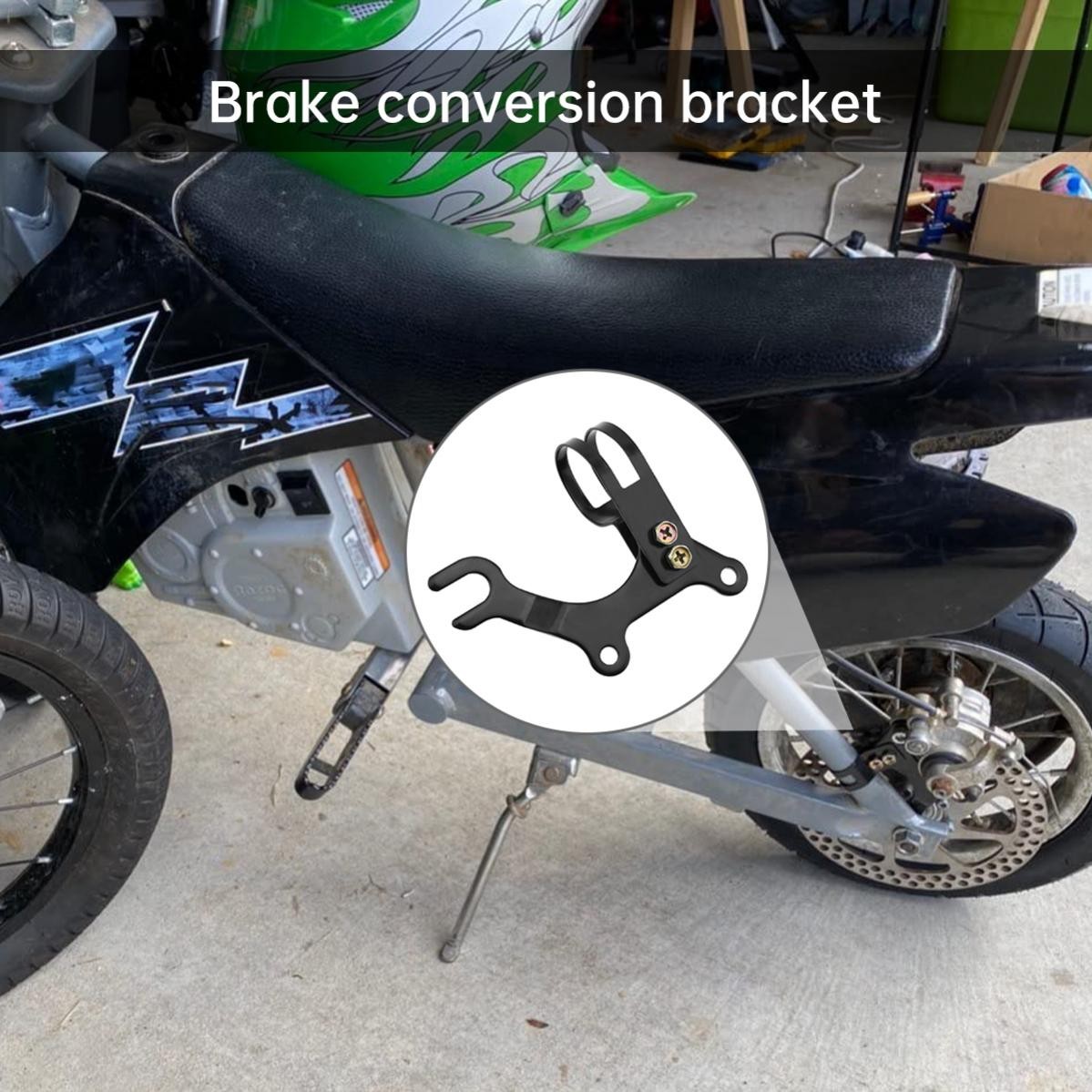 Bike Disc Brake Bracket Adapter Mountain MTB Bicycle Frame Conversion Holder Kit